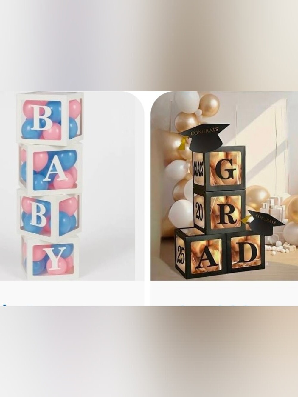 Multipack Of 7 Balloon Boxes